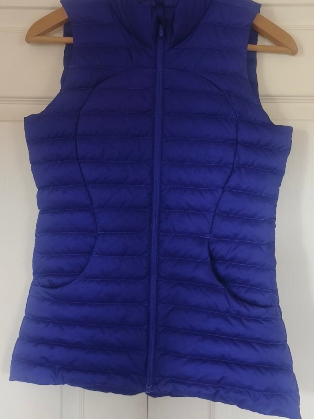 Lululemon Pack It Down Again Vest Lazurite Blue Women's 4 New Without Tags